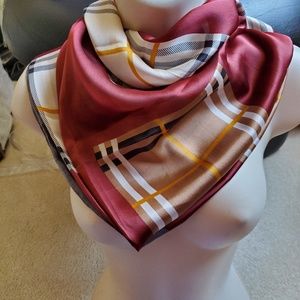 Signature silk scarf